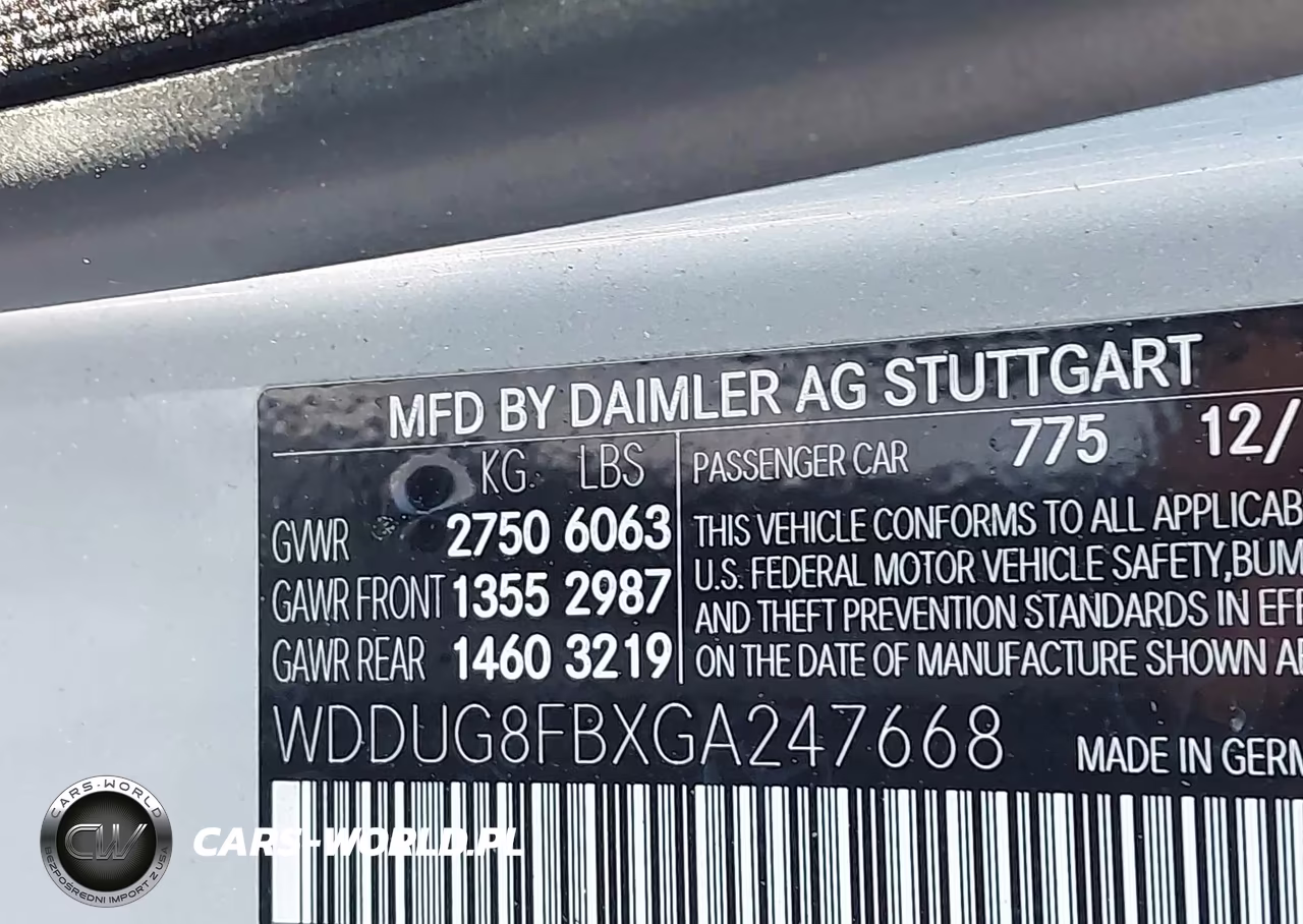 2016 Mercedes-Benz S 550 4Matic VIN:WDDUG8FBXGA247668 - 9