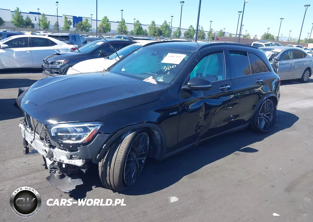 2020 Mercedes-Benz Amg Glc 43 4Matic VIN:W1N0G6EB3LF766162 - 2