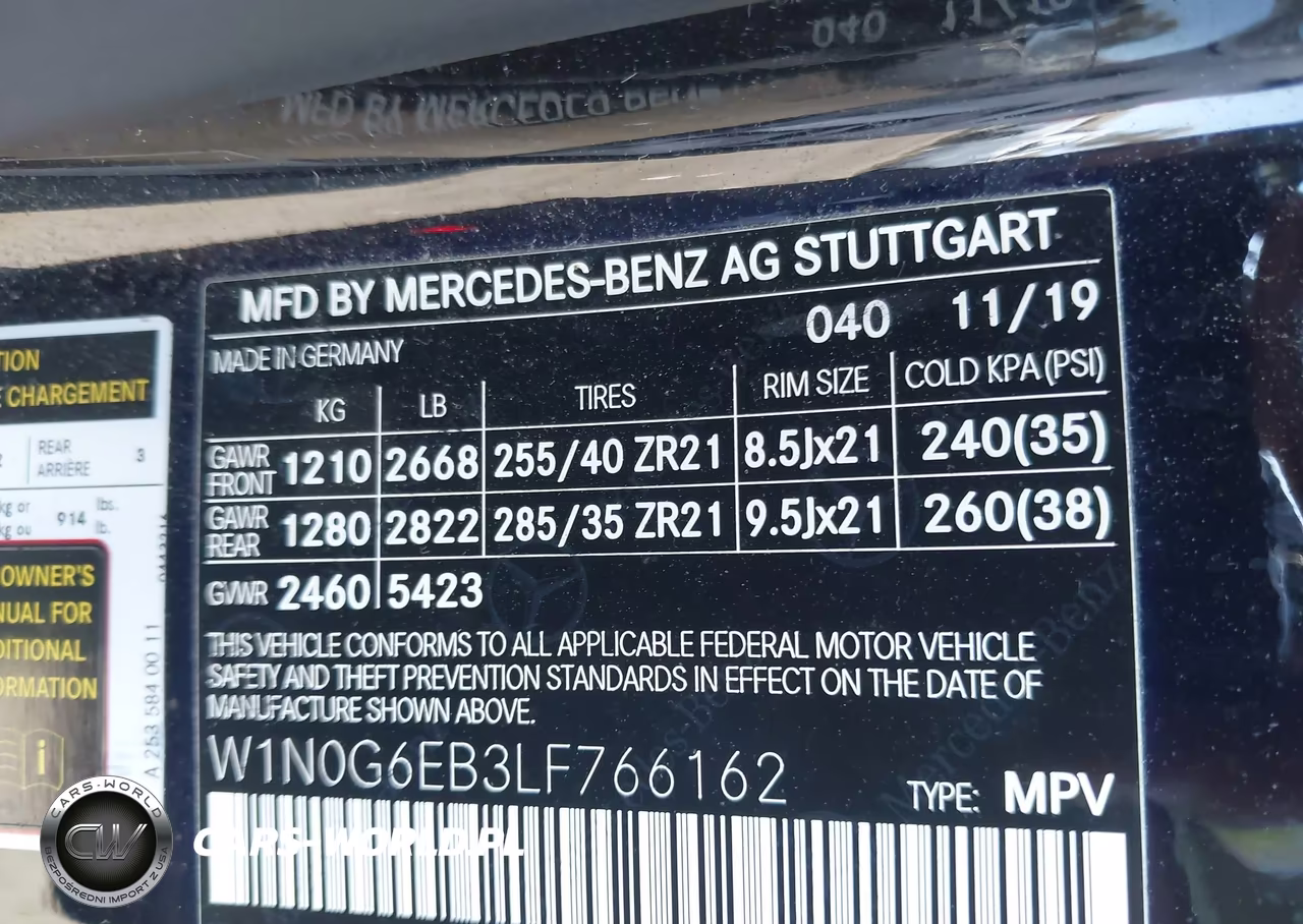 2020 Mercedes-Benz Amg Glc 43 4Matic VIN:W1N0G6EB3LF766162 - 9