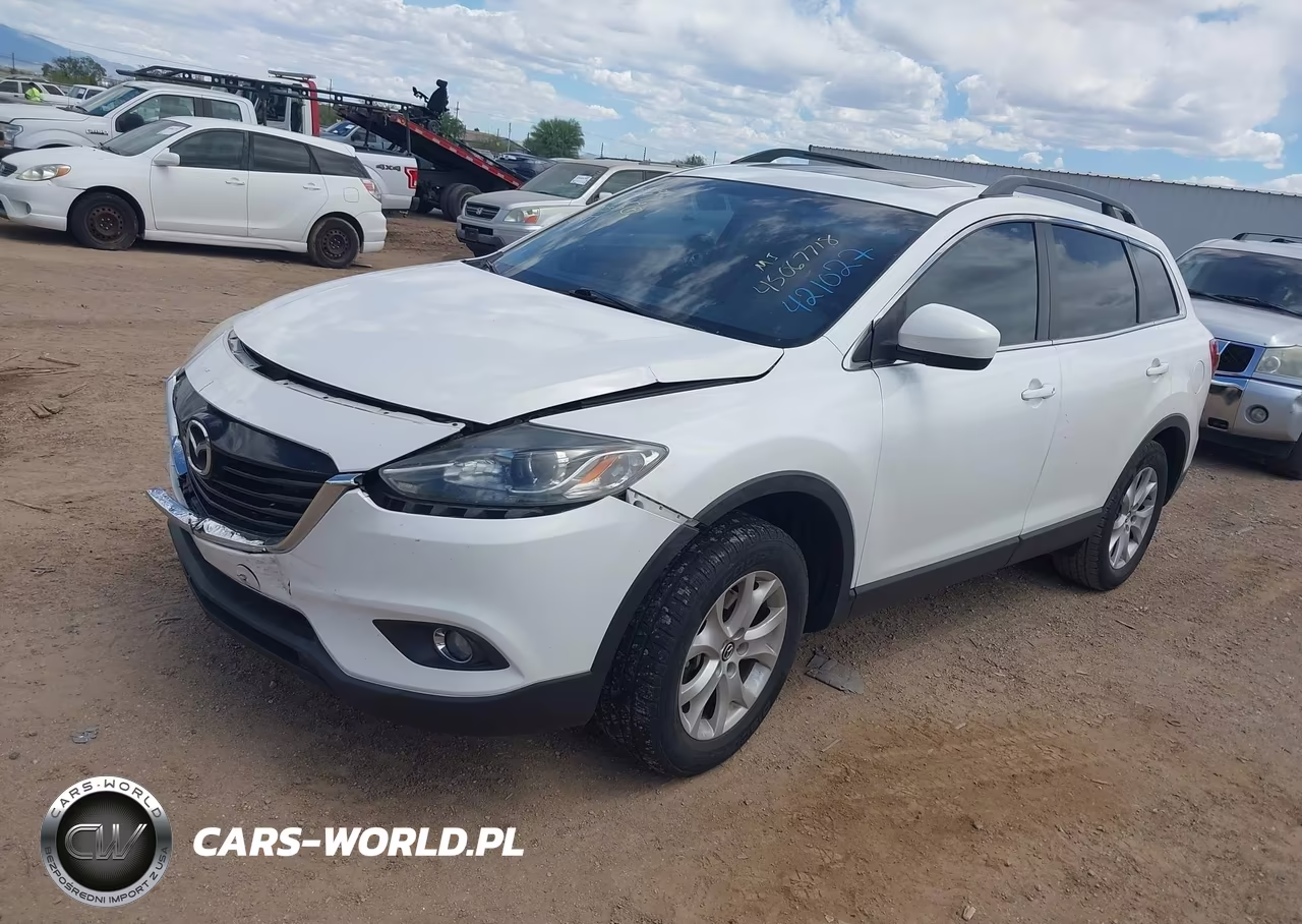 2013 Mazda Cx-9 Touring VIN:JM3TB2CV9D0421027 - 2