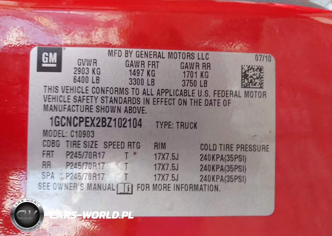2011 Chevrolet Silverado 1500 Work Truck VIN:1GCNCPEX2BZ102104 - 9