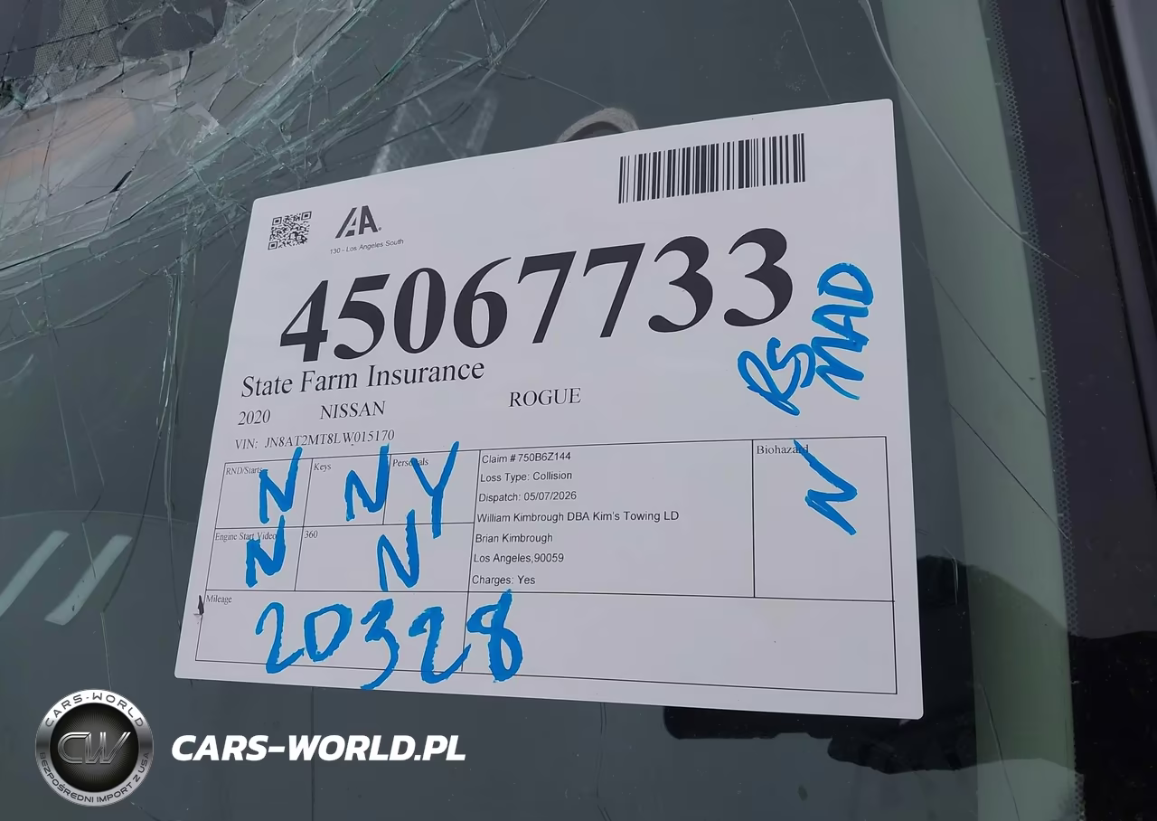 2020 Nissan Rogue Sv Fwd VIN:JN8AT2MT8LW015170 - 12