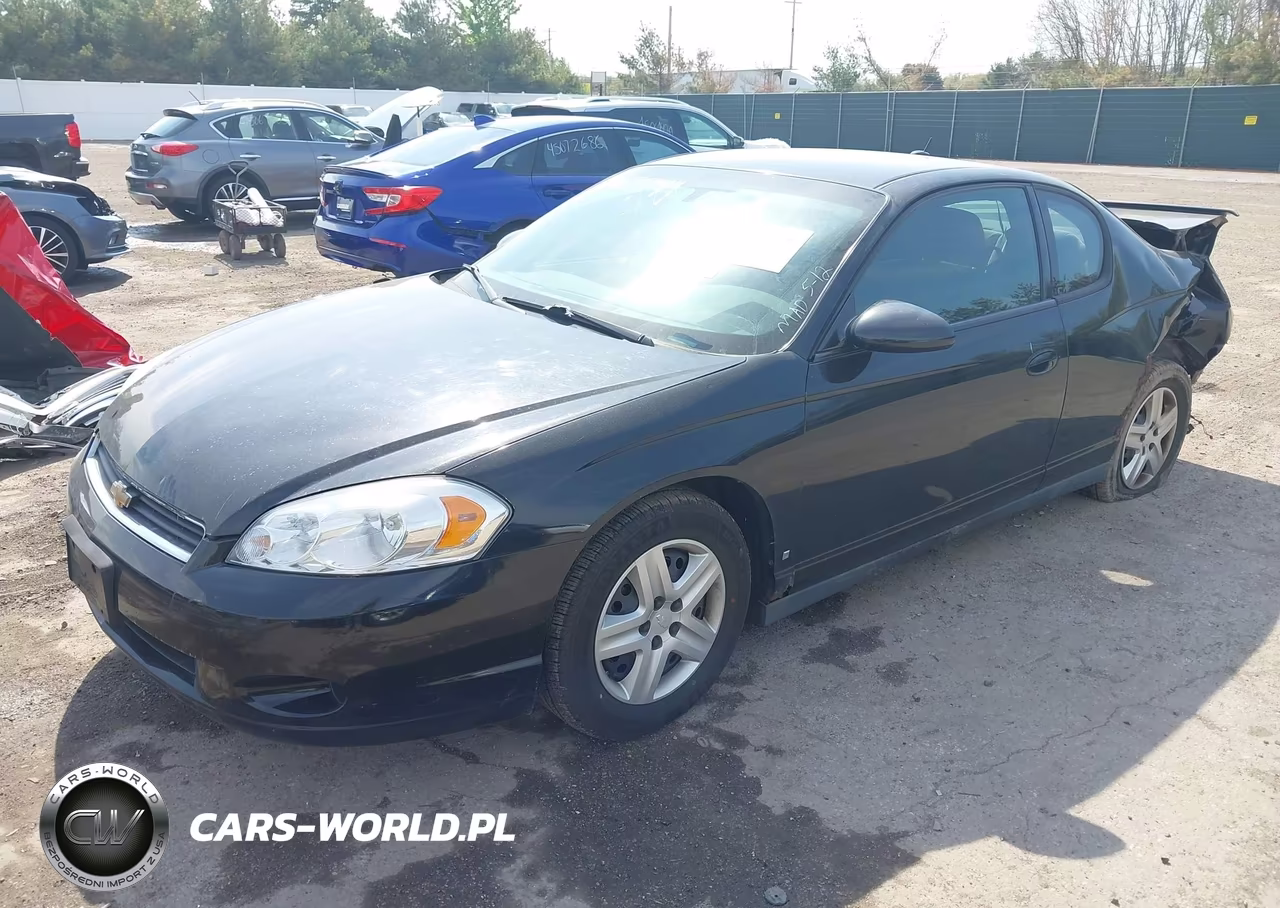2007 Chevrolet Monte Carlo Ls VIN:2G1WJ16K979252361 - 2