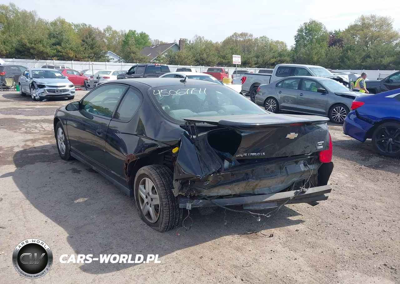 2007 Chevrolet Monte Carlo Ls VIN:2G1WJ16K979252361 - 6
