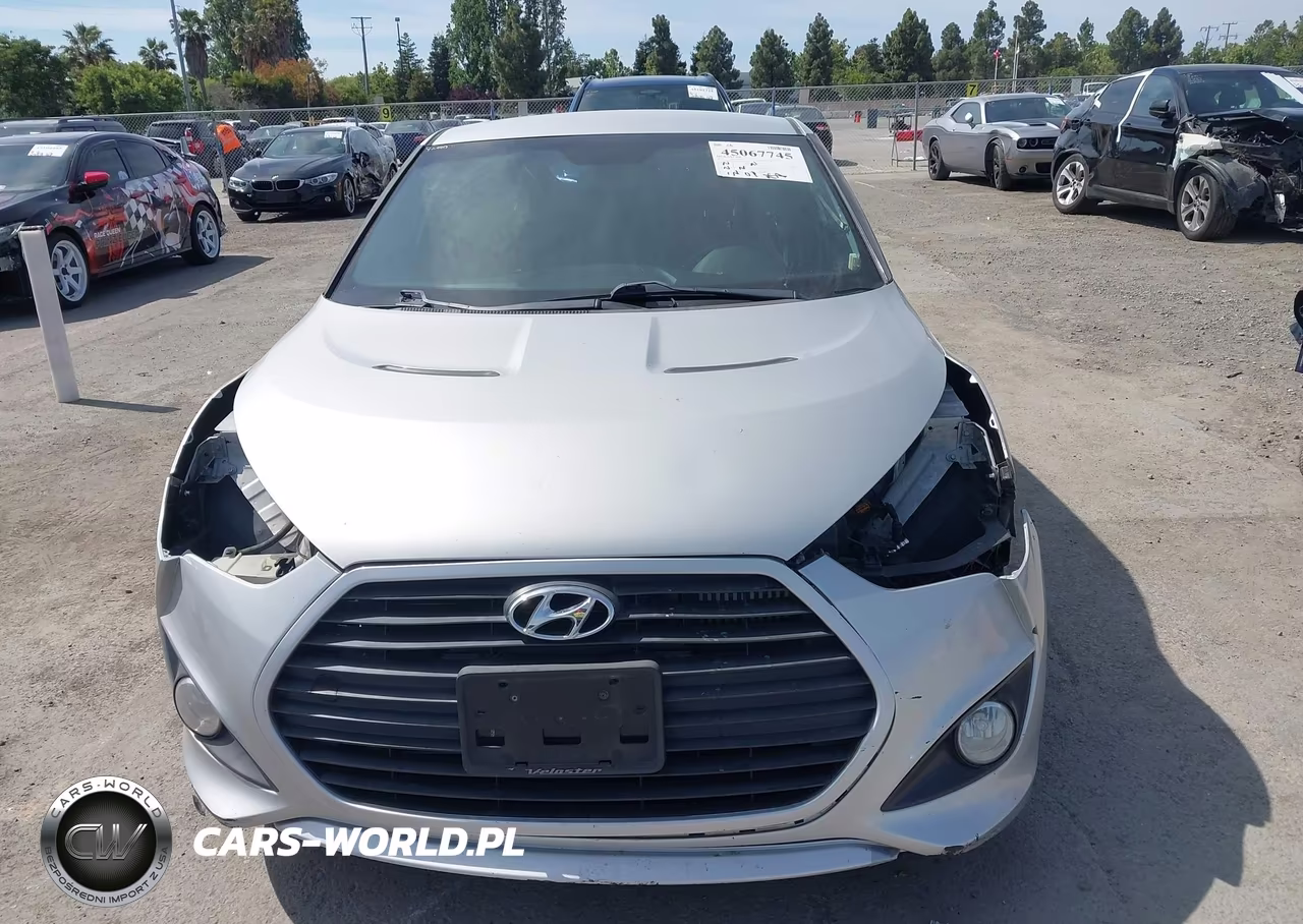 2015 Hyundai Veloster Turbo VIN:KMHTC6AE8FU225880 - 11