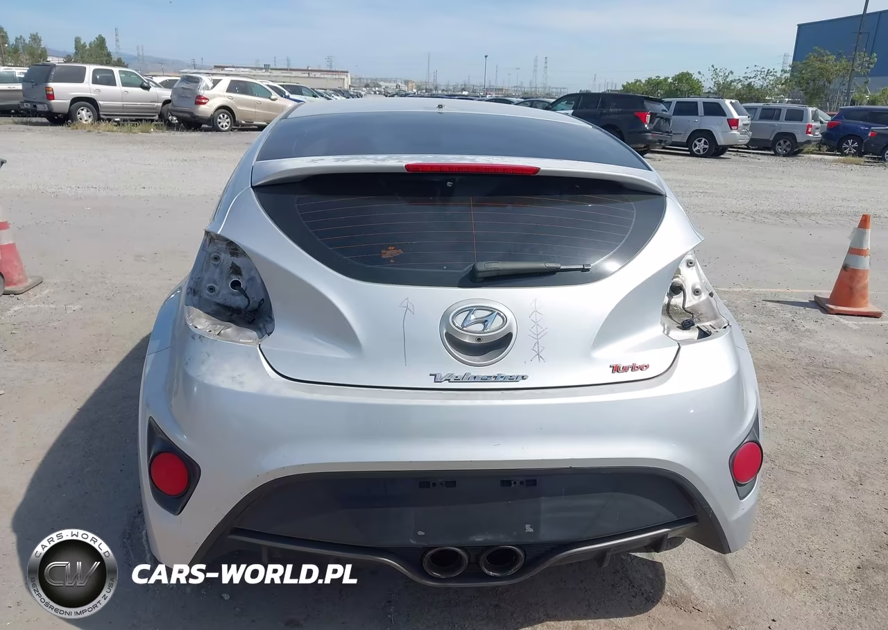 2015 Hyundai Veloster Turbo VIN:KMHTC6AE8FU225880 - 15