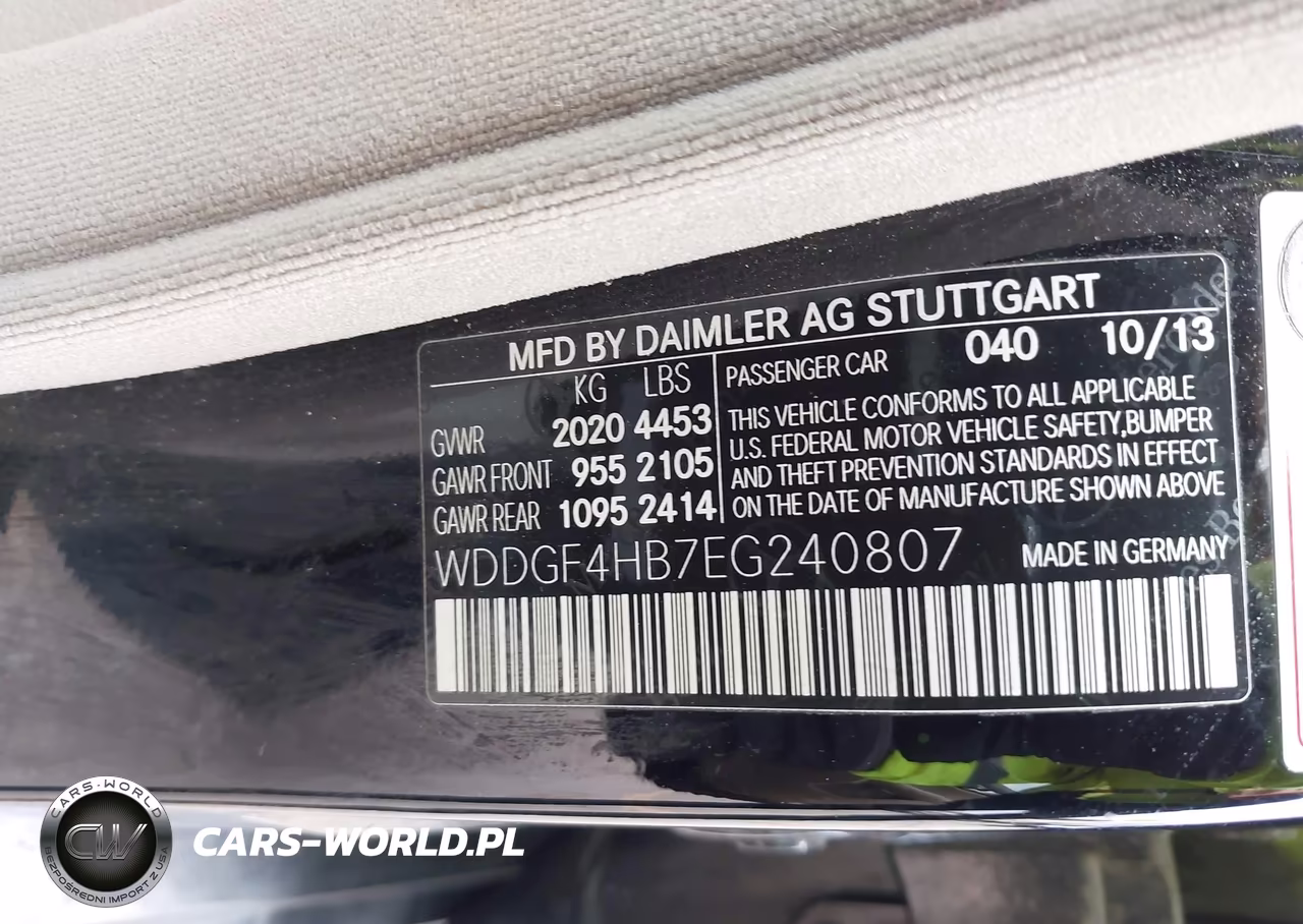 2014 Mercedes-Benz C 250 Sport VIN:WDDGF4HB7EG240807 - 9