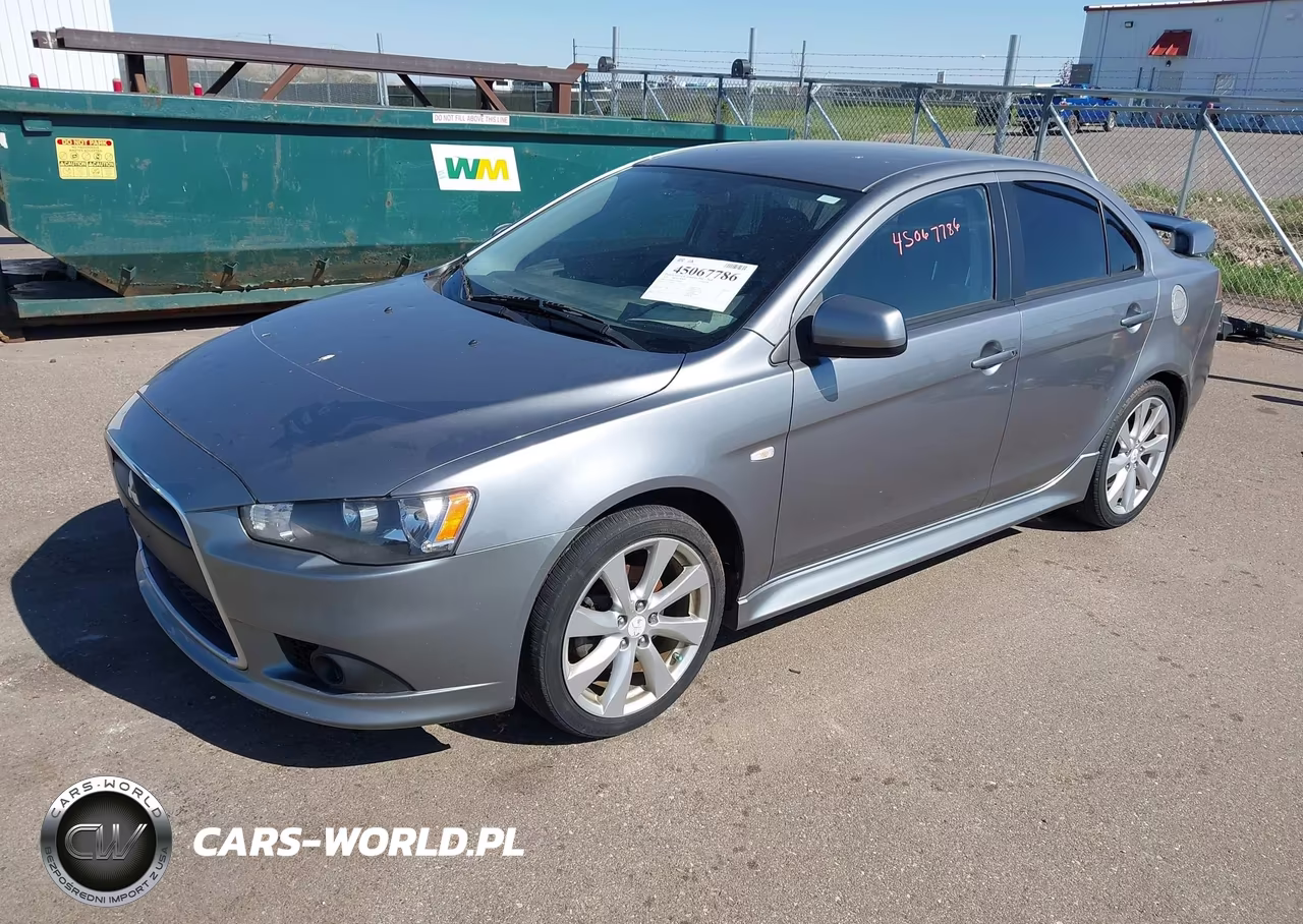 2014 Mitsubishi Lancer Gt VIN:JA32U8FW3EU020894 - 2