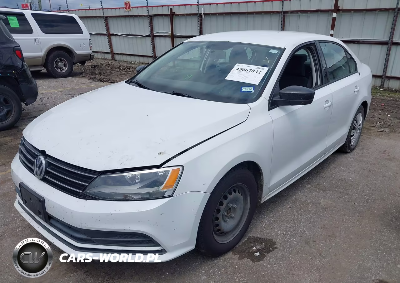 2015 Volkswagen Jetta 2.0L S VIN:3VW2K7AJ4FM400178 - 2