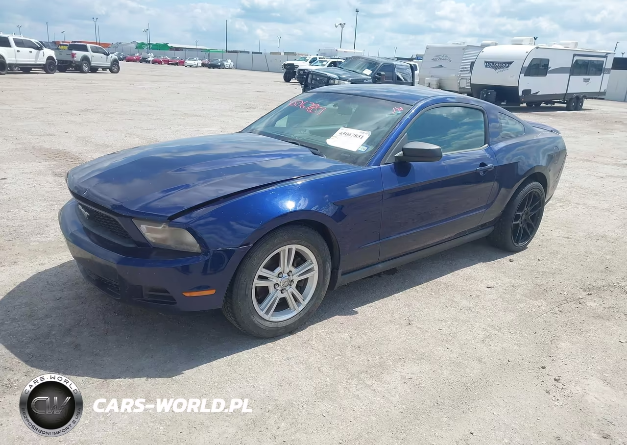 2012 Ford Mustang V6 VIN:1ZVBP8AM8C5215800 - 2