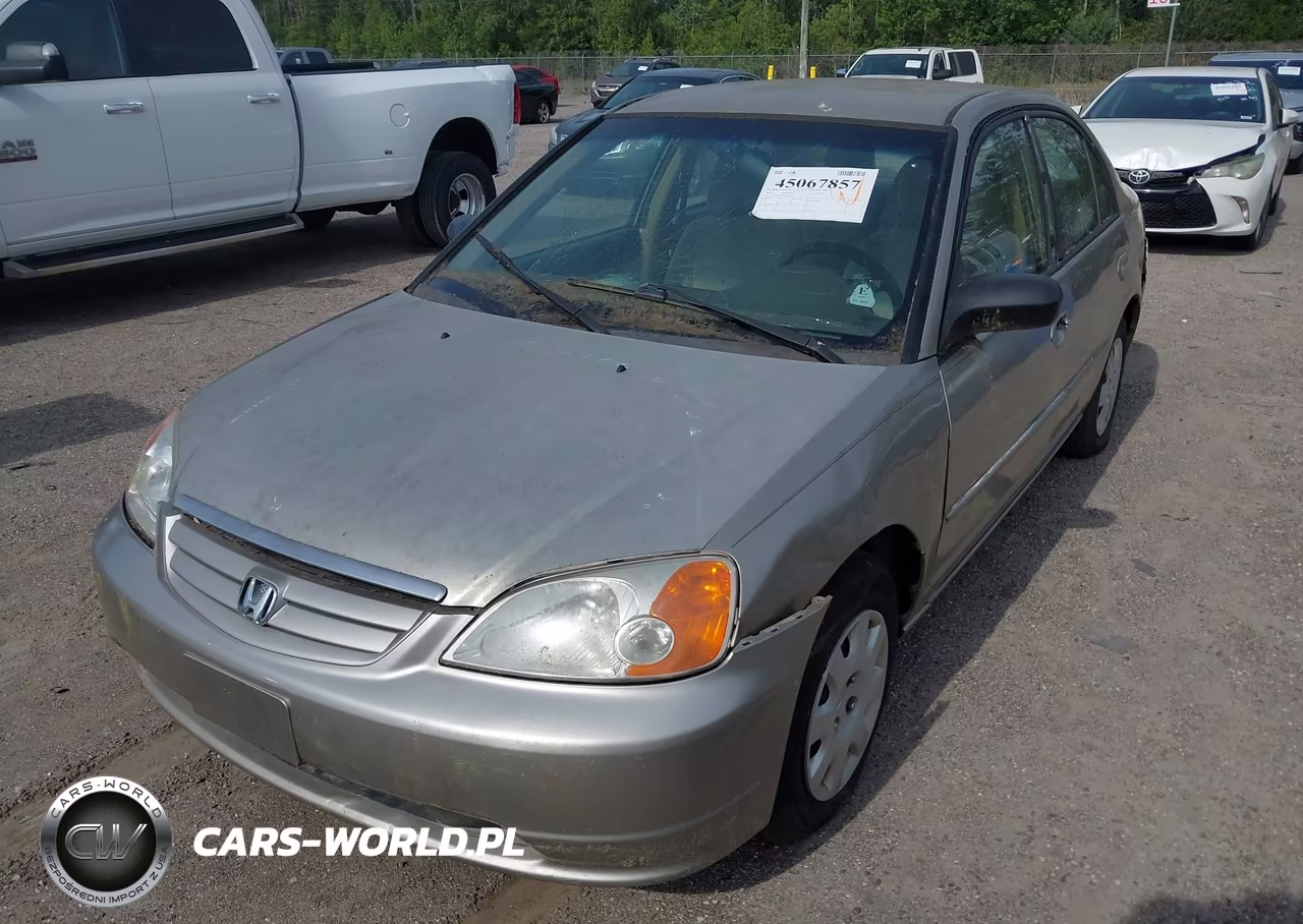 2003 Honda Civic Lx VIN:2HGES165X3H529918 - 2
