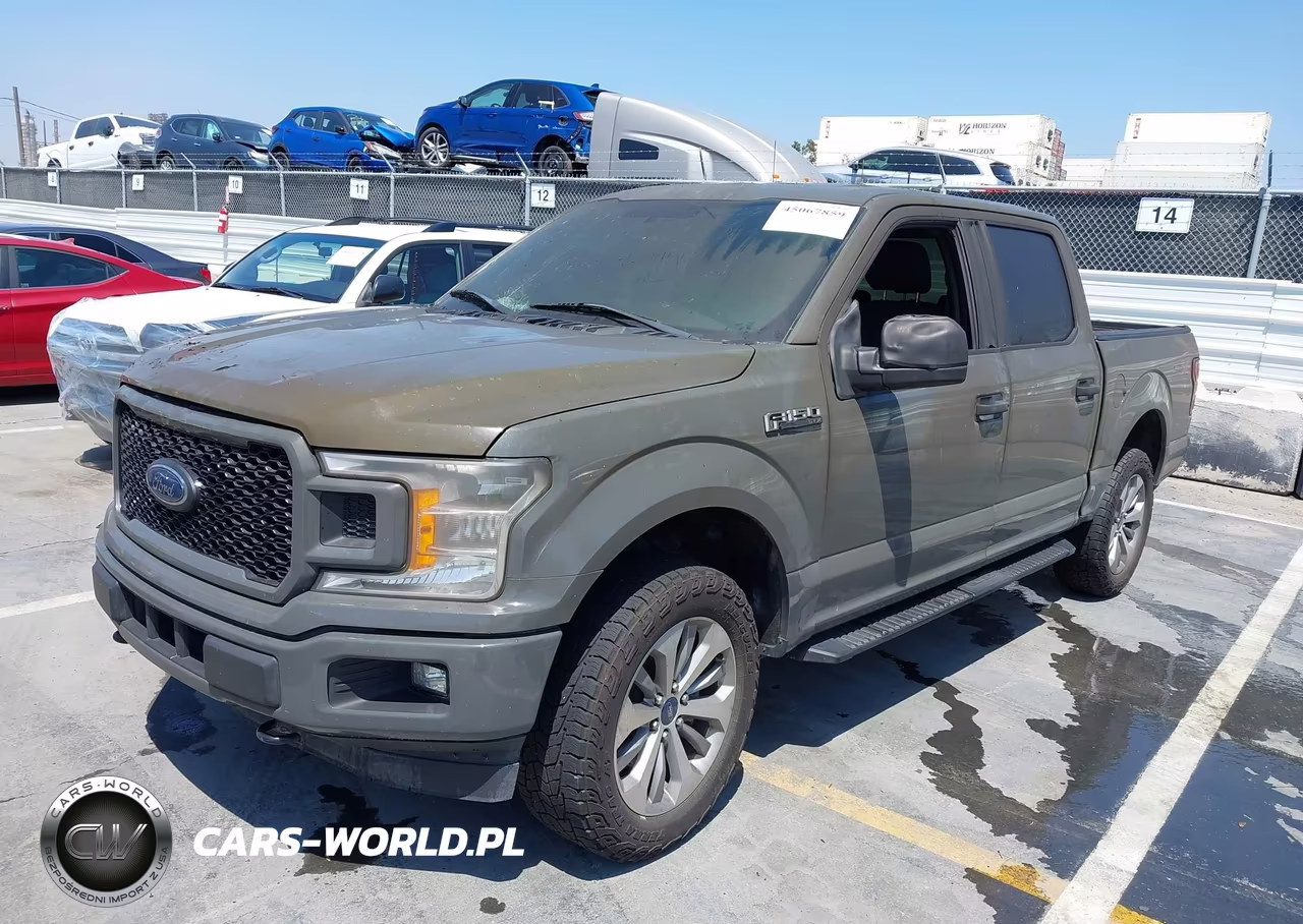 2018 Ford F-150 Xl VIN:1FTEW1EPXJFB29183 - 2