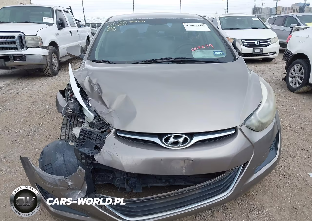 2016 Hyundai Elantra Se VIN:5NPDH4AE5GH664299 - 12