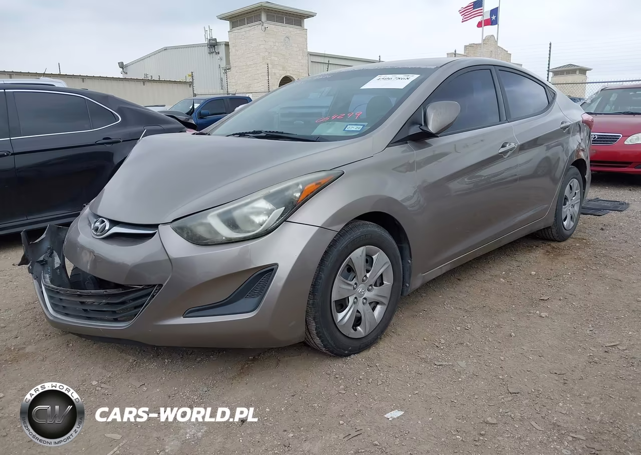 2016 Hyundai Elantra Se VIN:5NPDH4AE5GH664299 - 2