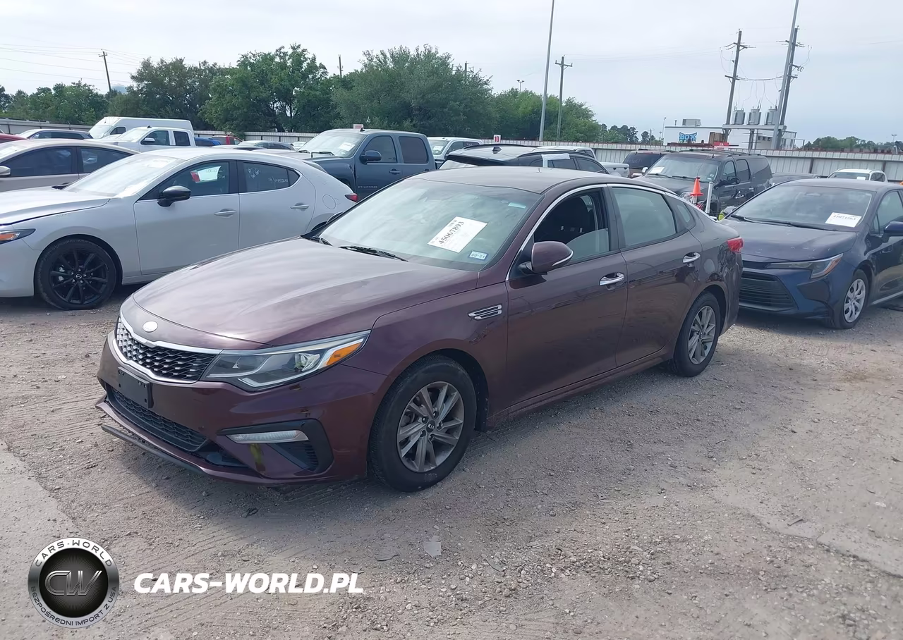 2019 Kia Optima Lx VIN:5XXGT4L3XKG291871 - 2
