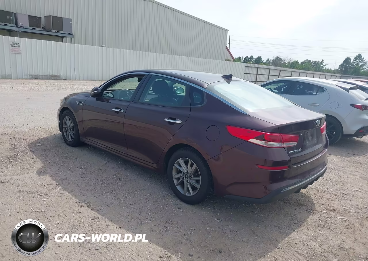 2019 Kia Optima Lx VIN:5XXGT4L3XKG291871 - 3