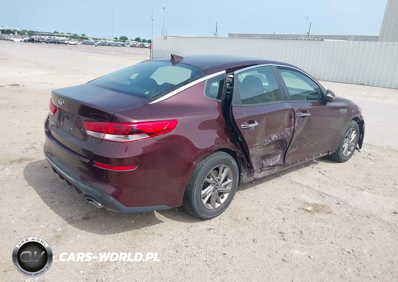2019 Kia Optima Lx VIN:5XXGT4L3XKG291871 - 4