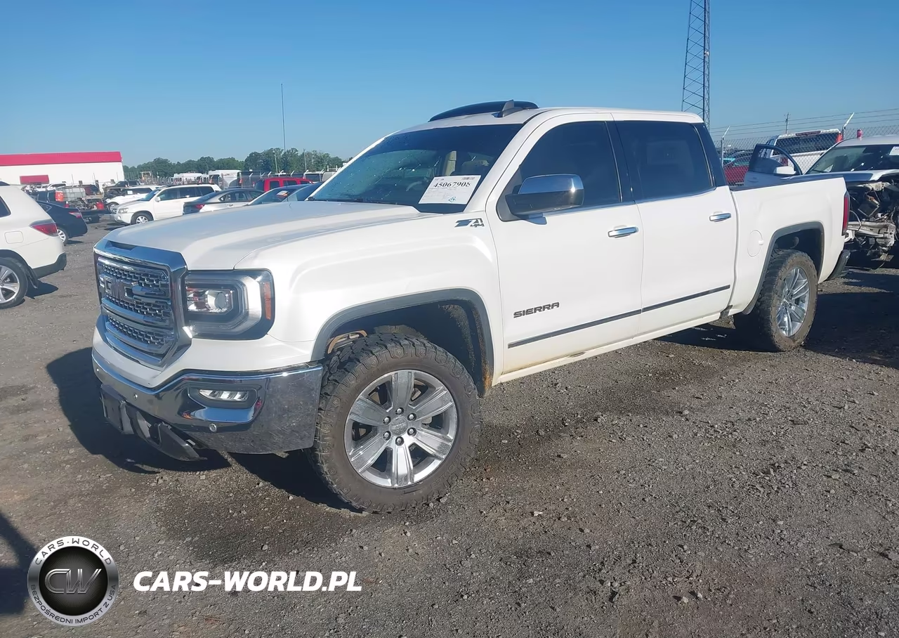 2018 GMC Sierra 1500 Slt VIN:3GTU2NEC0JG123550 - 2