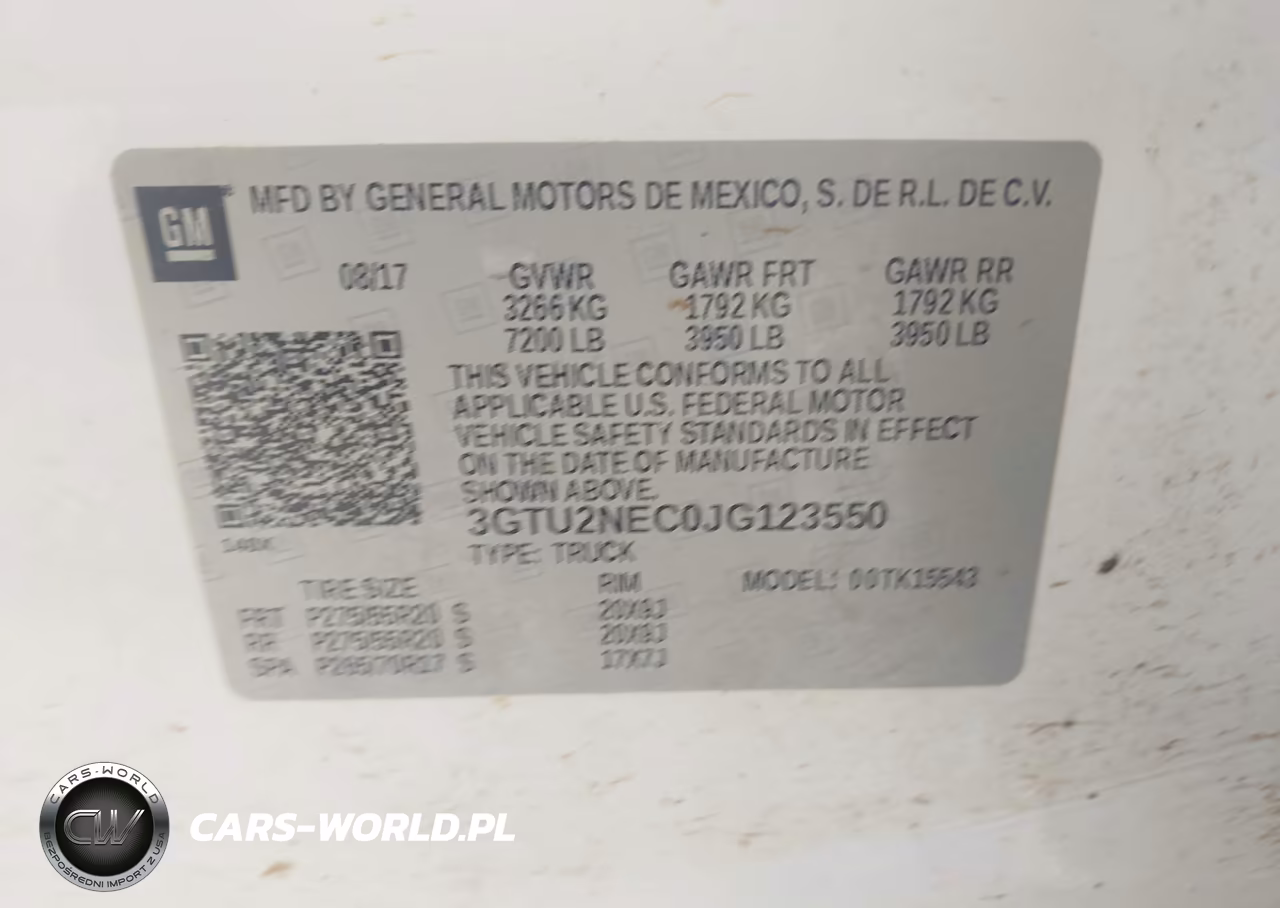 2018 GMC Sierra 1500 Slt VIN:3GTU2NEC0JG123550 - 9