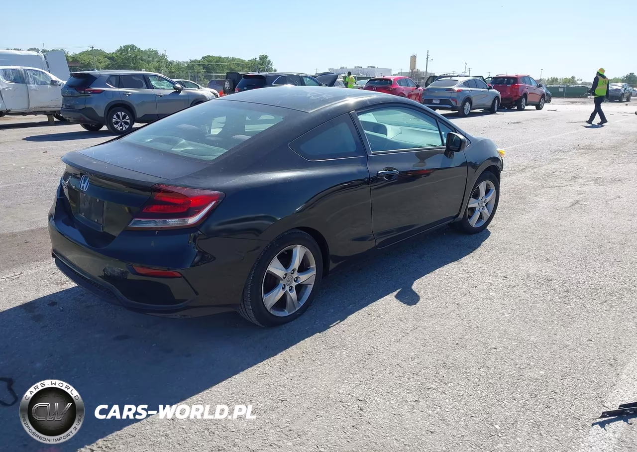 2014 Honda Civic Lx VIN:2HGFG3B55EH502586 - 4