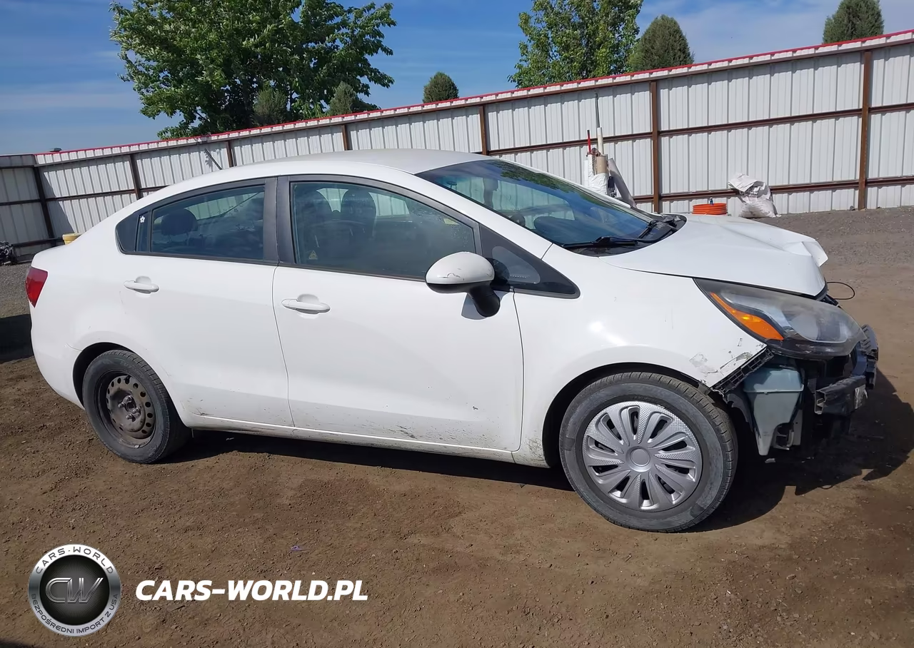 2014 Kia Rio Lx VIN:KNADM4A31E6408689 - 14