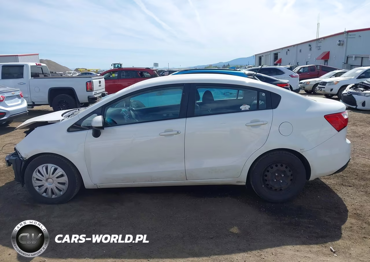 2014 Kia Rio Lx VIN:KNADM4A31E6408689 - 15