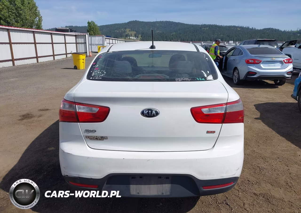 2014 Kia Rio Lx VIN:KNADM4A31E6408689 - 17