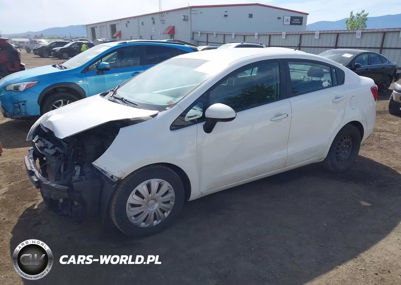 2014 Kia Rio Lx VIN:KNADM4A31E6408689 - 2