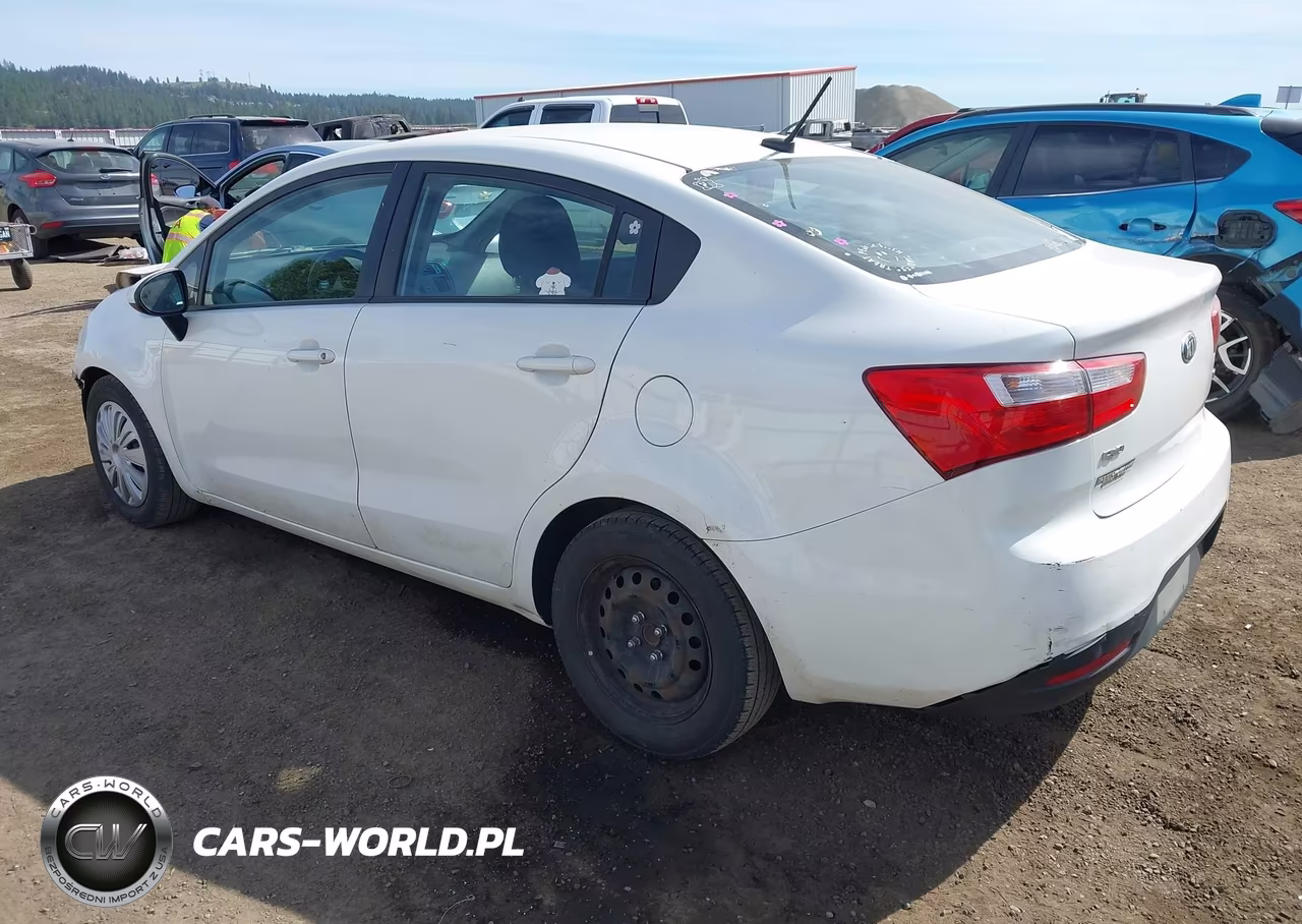 2014 Kia Rio Lx VIN:KNADM4A31E6408689 - 3