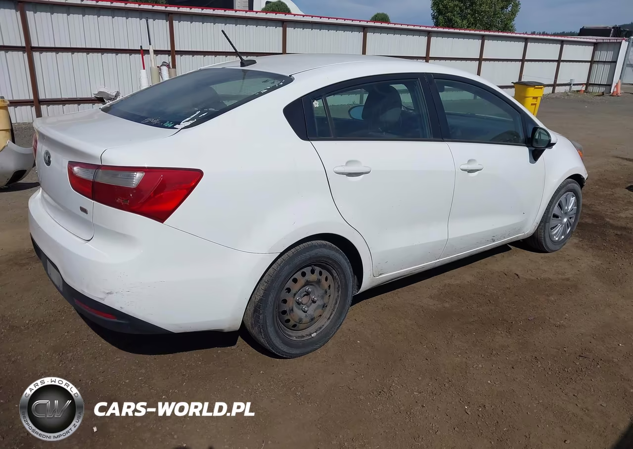 2014 Kia Rio Lx VIN:KNADM4A31E6408689 - 4