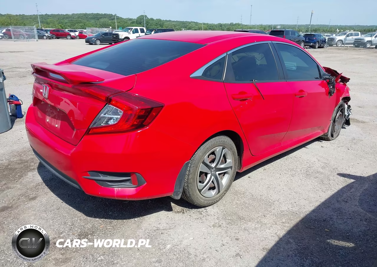 2017 Honda Civic Lx VIN:2HGFC2F5XHH557197 - 4