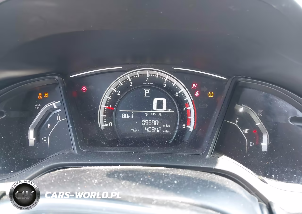 2017 Honda Civic Lx VIN:2HGFC2F5XHH557197 - 7