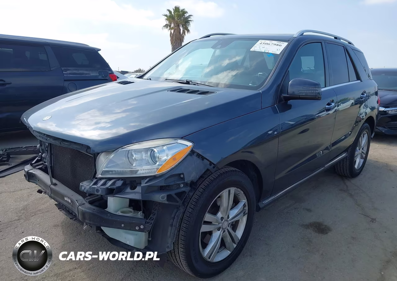2014 Mercedes-Benz Ml 350 VIN:4JGDA5JB2EA292002 - 2