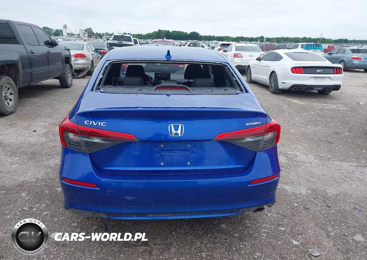 2022 Honda Civic Sport VIN:2HGFE2F57NH528164 - 16