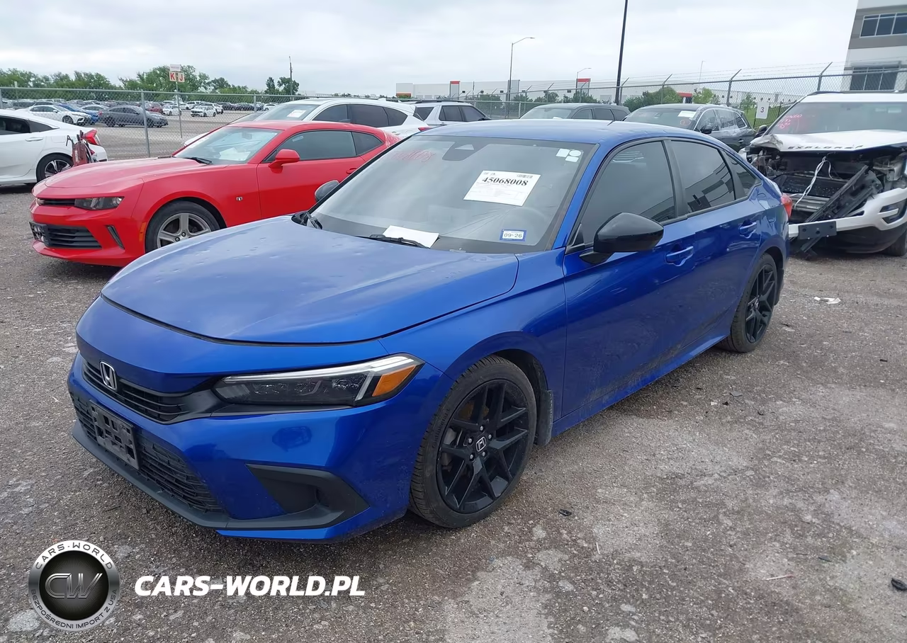 2022 Honda Civic Sport VIN:2HGFE2F57NH528164 - 2