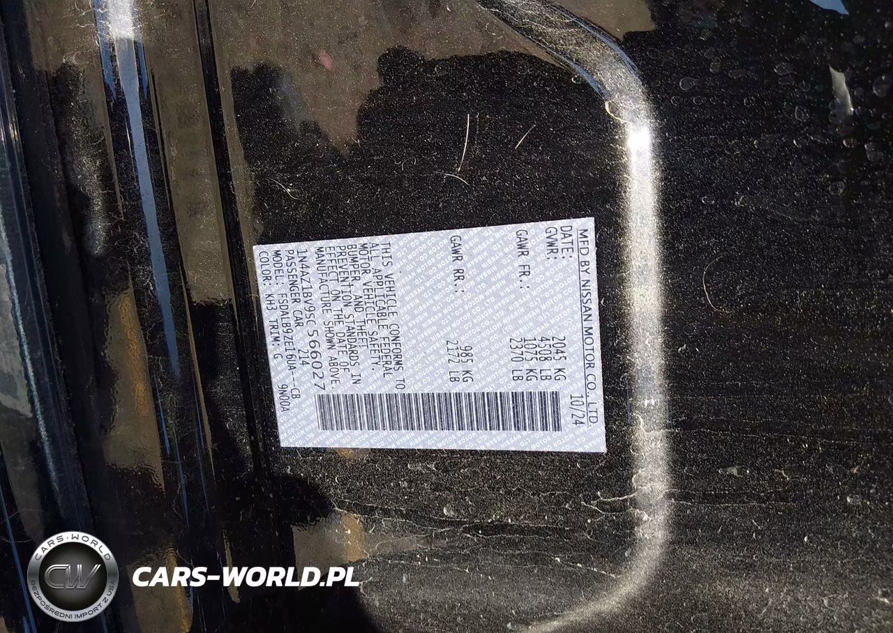 2025 Nissan Leaf S VIN:1N4AZ1BV9SC566027 - 9