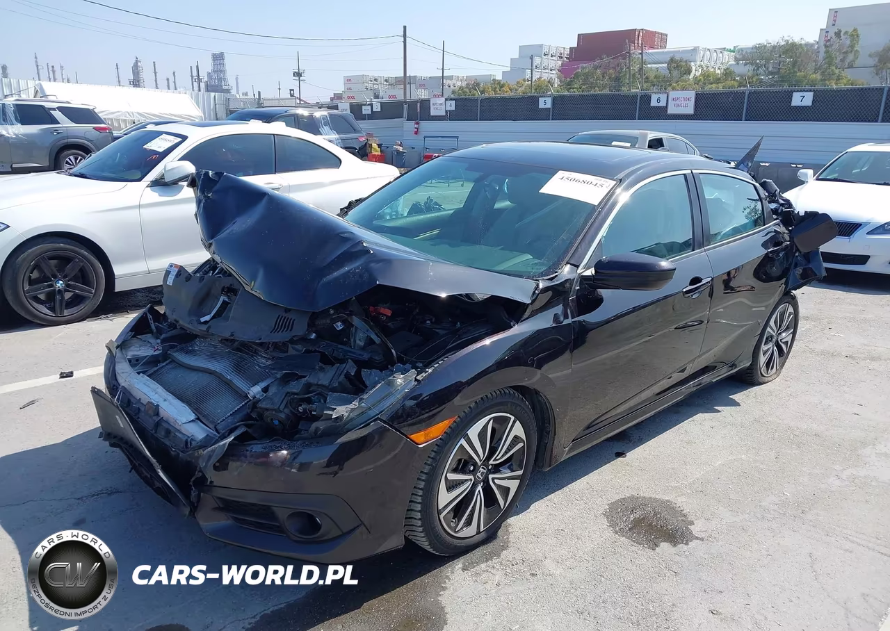 2016 Honda Civic Ex-L VIN:19XFC1F74GE216317 - 2