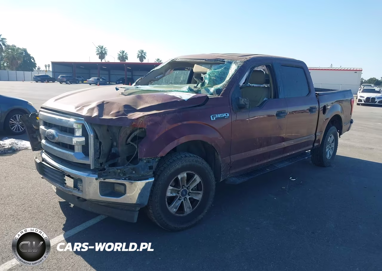 2017 Ford F-150 Xlt VIN:1FTEW1E82HKE25681 - 2