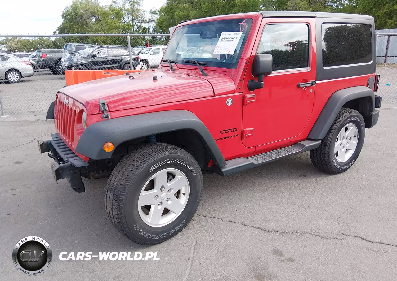 2013 Jeep Wrangler Sport VIN:1C4AJWAGXDL677562 - 2