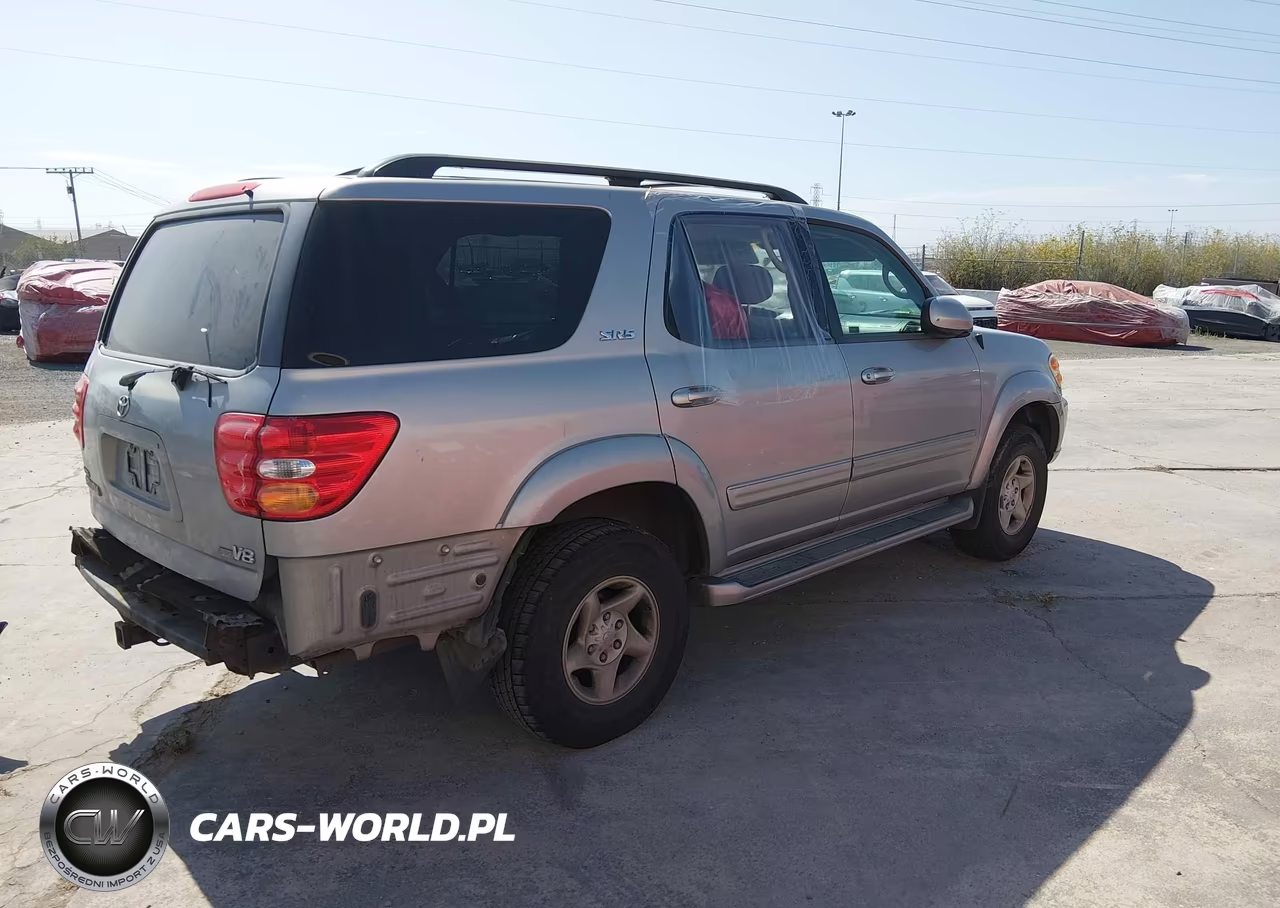 2002 Toyota Sequoia Sr5 V8 VIN:5TDZT34A62S064885 - 4