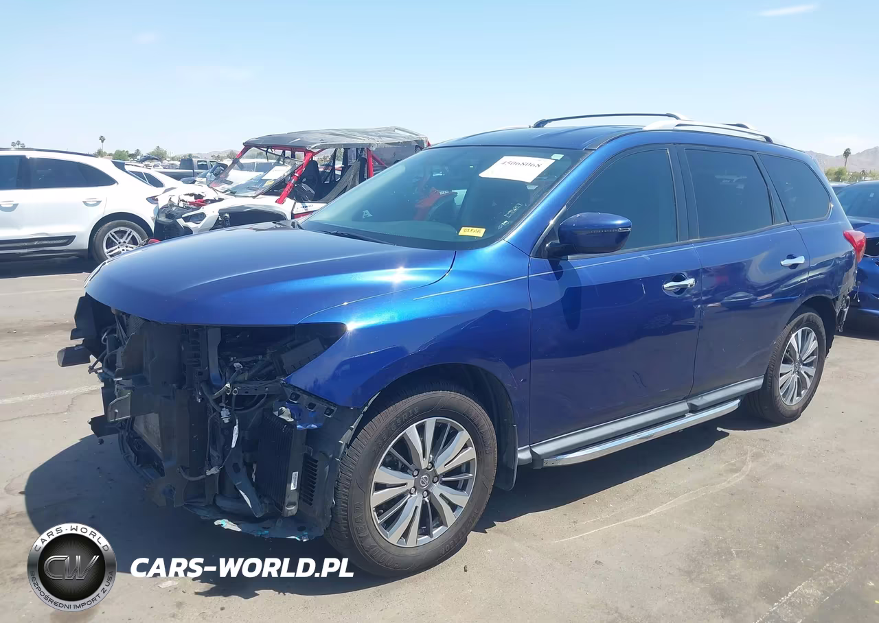 2020 Nissan Pathfinder Sv 2Wd VIN:5N1DR2BNXLC621286 - 2