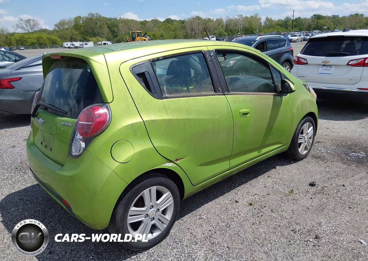 2014 Chevrolet Spark 1Lt Auto VIN:KL8CD6S95EC548722 - 4