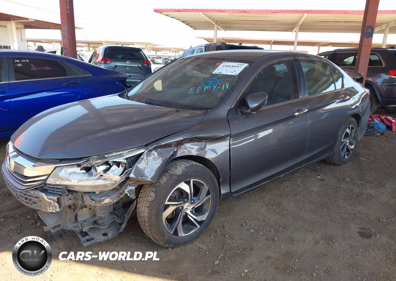 2016 Honda Accord Lx VIN:1HGCR2F39GA192511 - 2