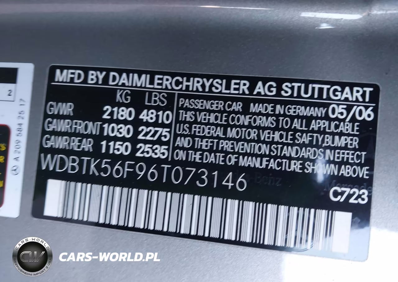 2006 Mercedes-Benz Clk 350 VIN:WDBTK56F96T073146 - 9