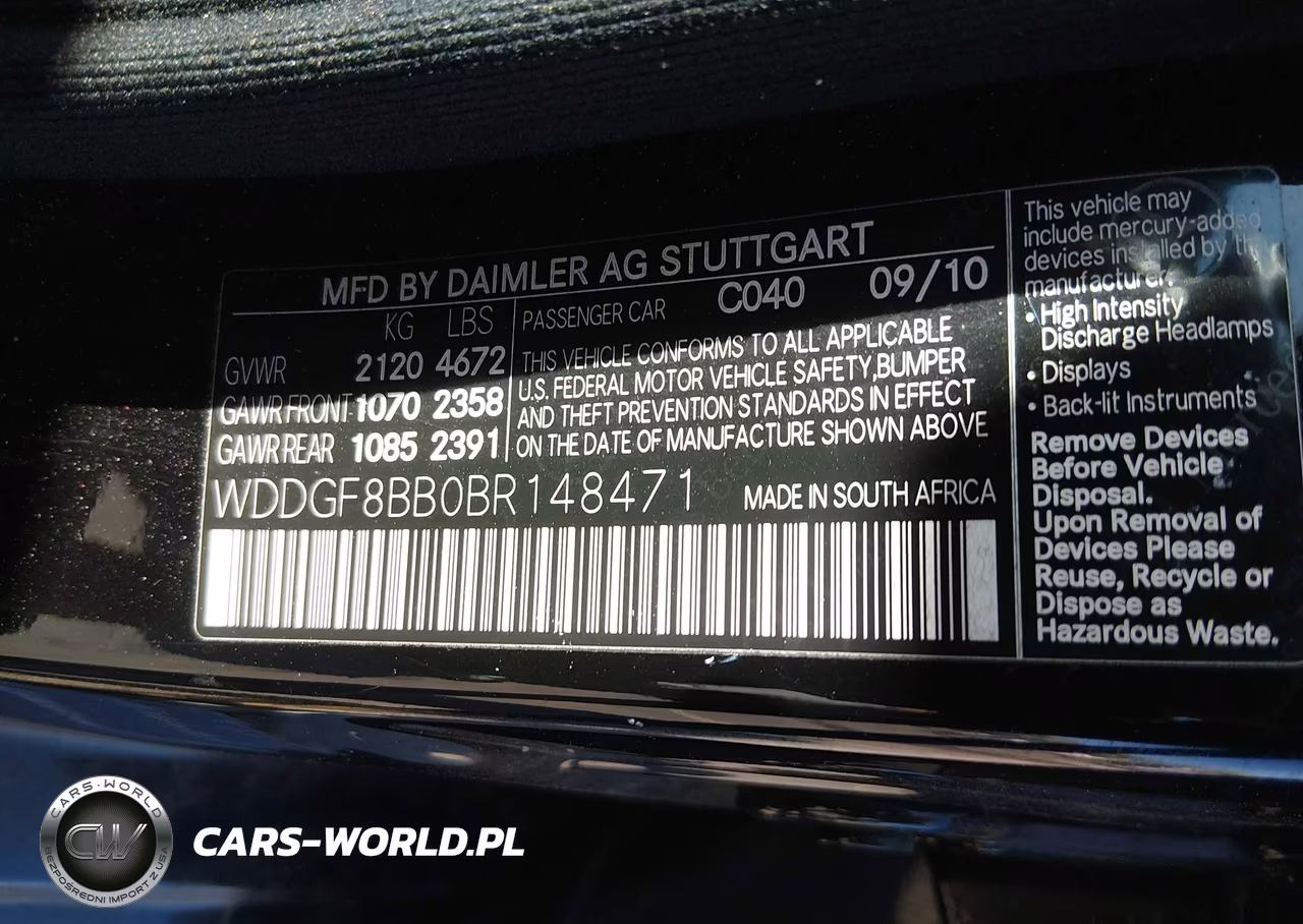 2011 Mercedes-Benz C 300 Luxury 4Matic-Sport 4Matic VIN:WDDGF8BB0BR148471 - 9