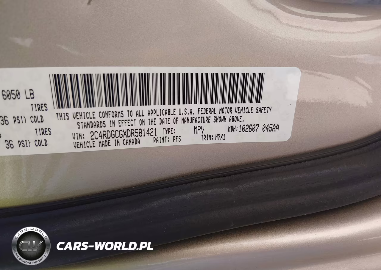 2013 Dodge Grand Caravan Sxt VIN:2C4RDGCGXDR581421 - 9