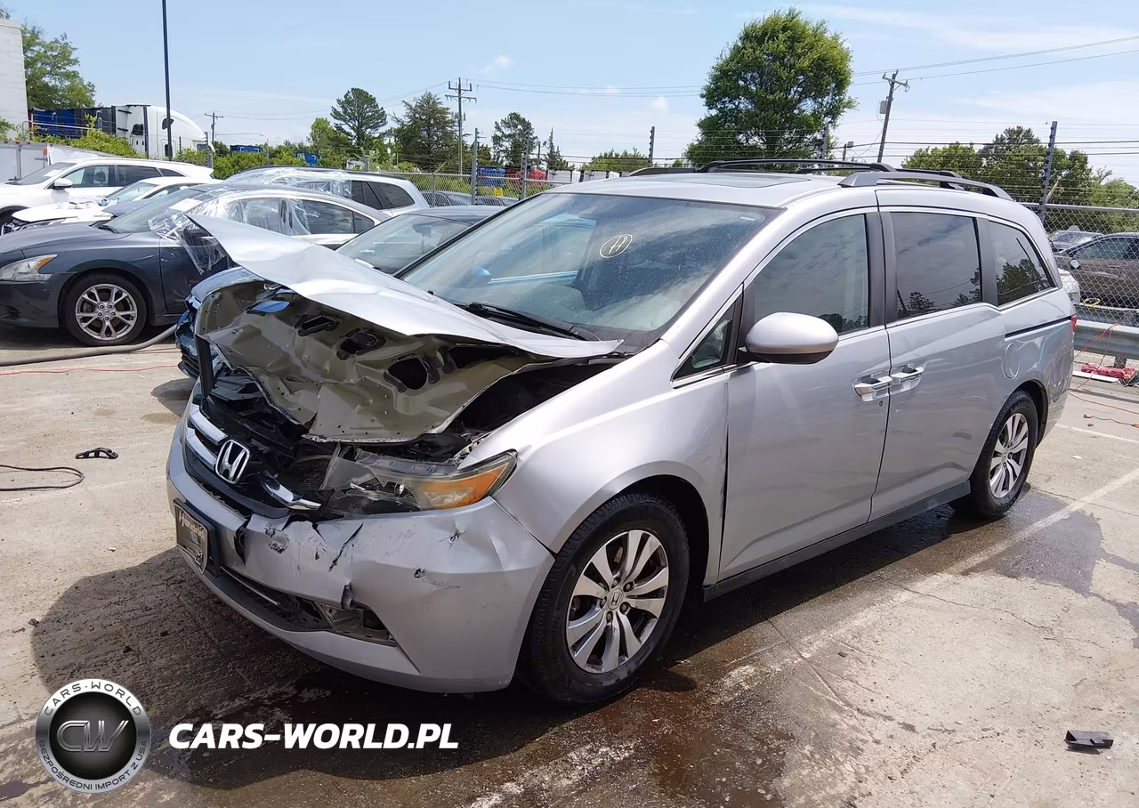 2016 Honda Odyssey Ex-L VIN:5FNRL5H68GB025065 - 2