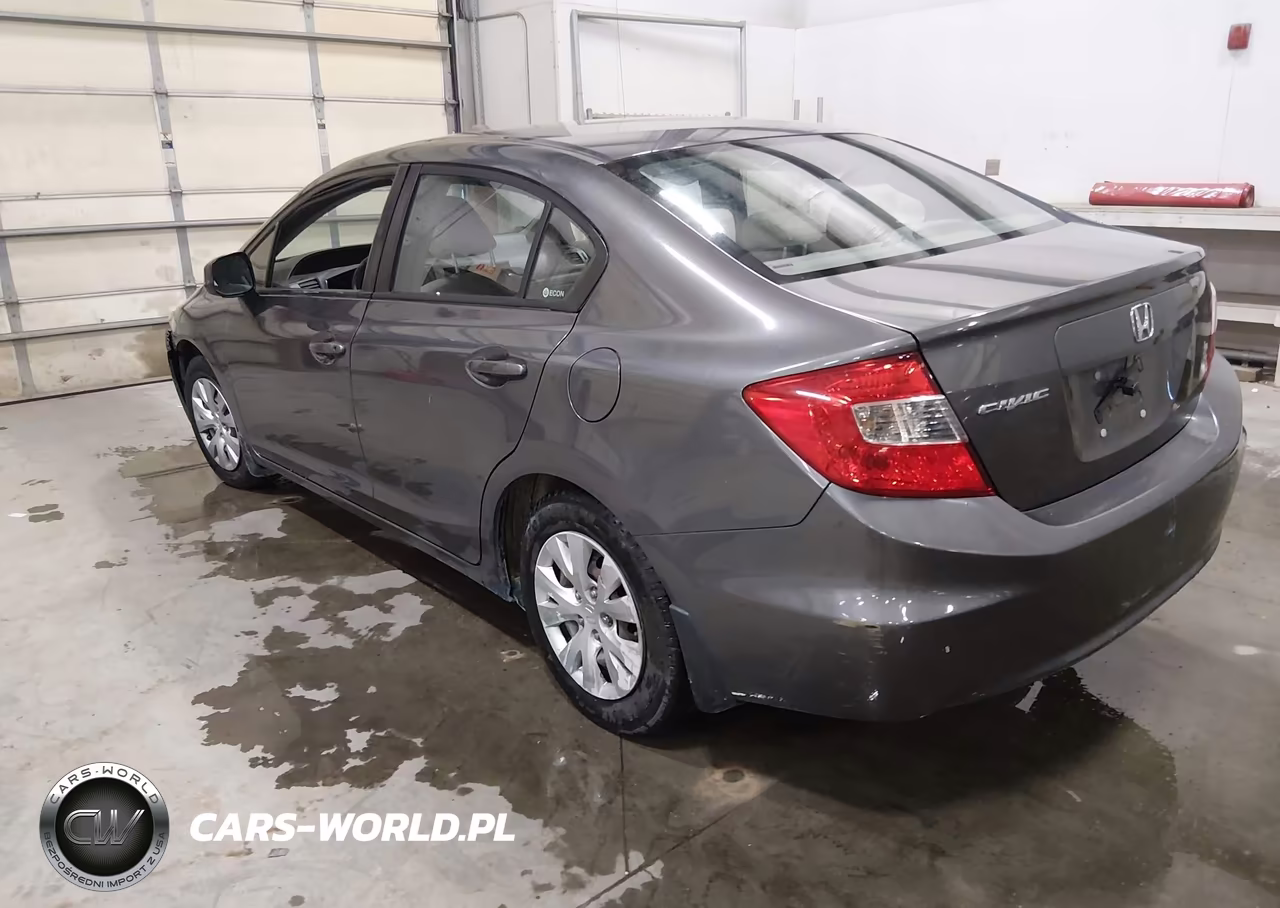 2012 Honda Civic Lx VIN:2HGFB2F5XCH600495 - 3
