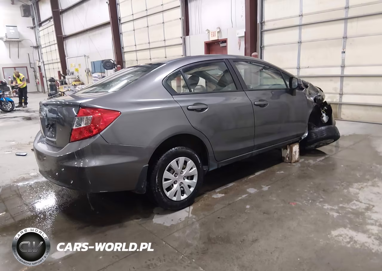 2012 Honda Civic Lx VIN:2HGFB2F5XCH600495 - 4