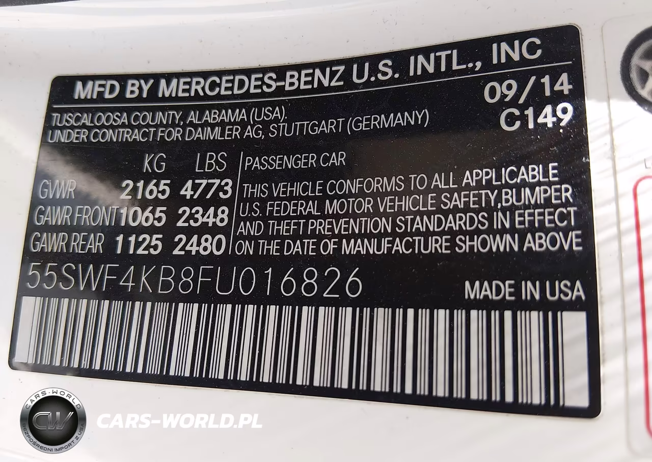 2015 Mercedes-Benz C 300 Luxury 4Matic VIN:55SWF4KB8FU016826 - 9